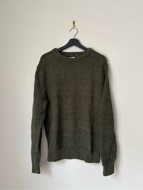 J .Crew Sweater Dark Green L